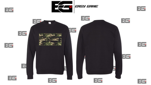 Unisex Midweight Crew EG Camo Sweatshirt (Cotton Blend)