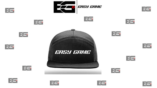 Easy Game Black Flat bill