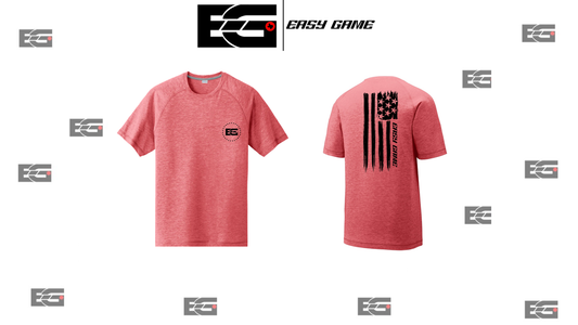 Men's American Flag EG Apparel - True Heather Red
