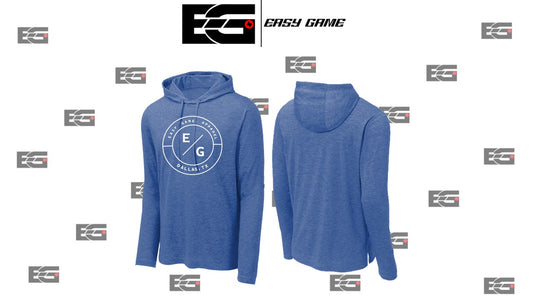 EGC Large Circle - Lightweight Hoodie Royal Blue