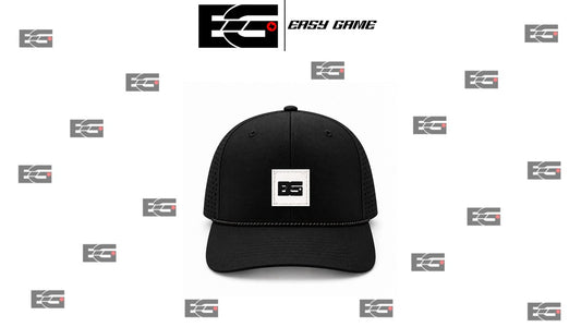 EG White Patch Black Rope Hat