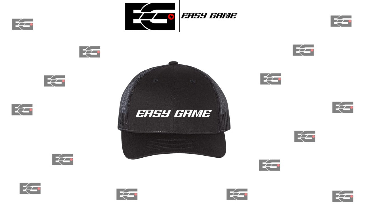 Easy Game Trucker Hat 115 Black/White